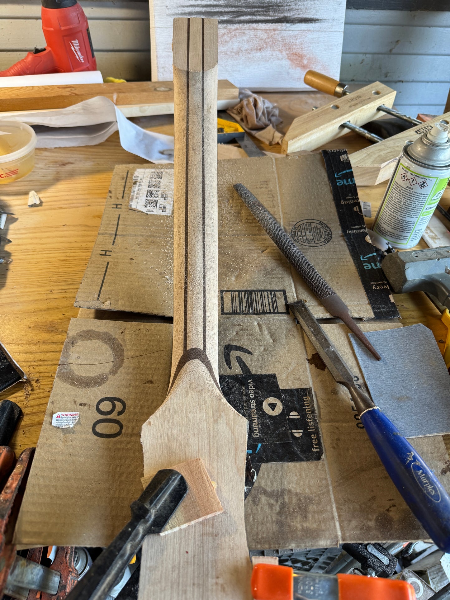 Advanced multi-laminate headstock repair