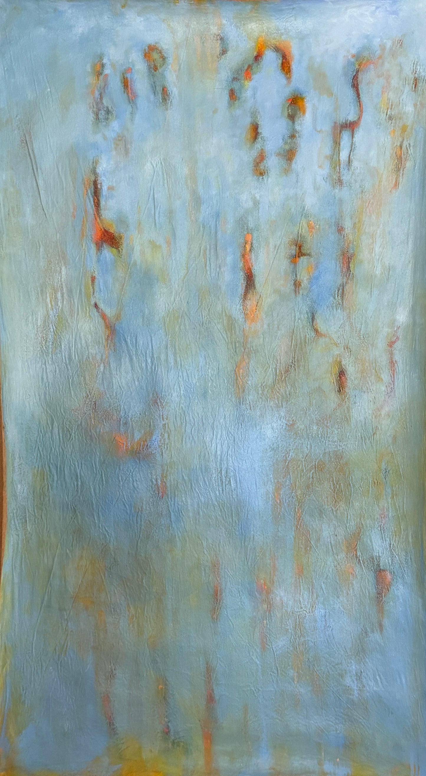 Abstract oil painting