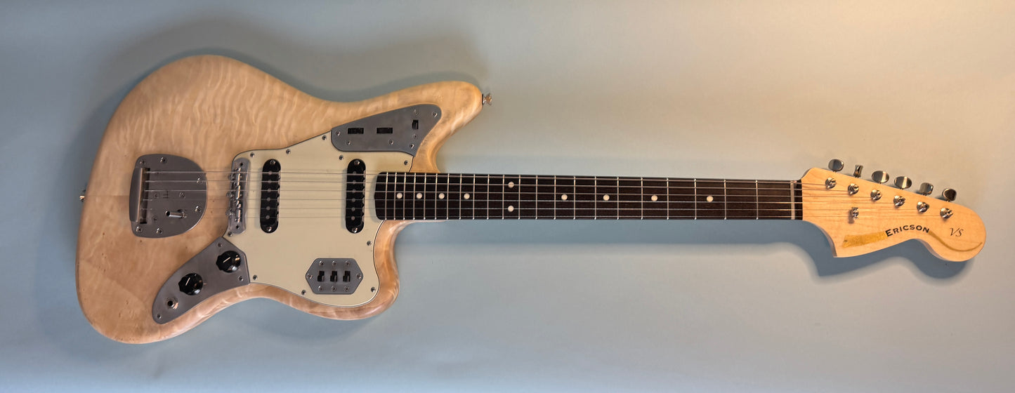 Custom Jaguar-type electric guitar